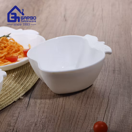 Apple Shape Opal Glass Dinner Bowl Diferent Size Bowls