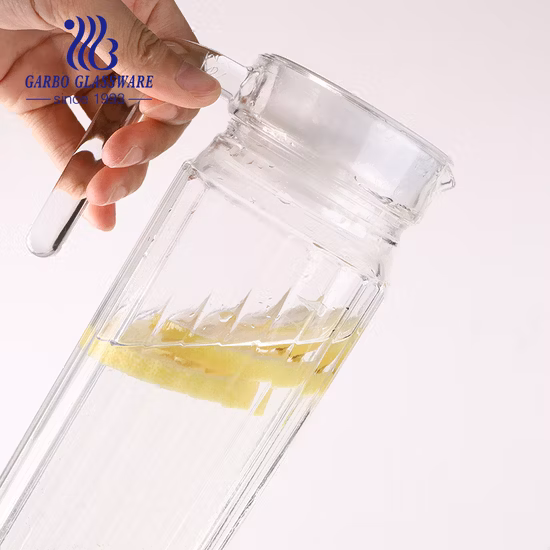 Factory Direct Top Selling Daily Used 1000ml Clear Water Drinking Glass Jugs