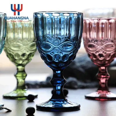 Wholesale Vintage Champagne Flute Wine Glass Whiskey Cup Glassware for Wedding